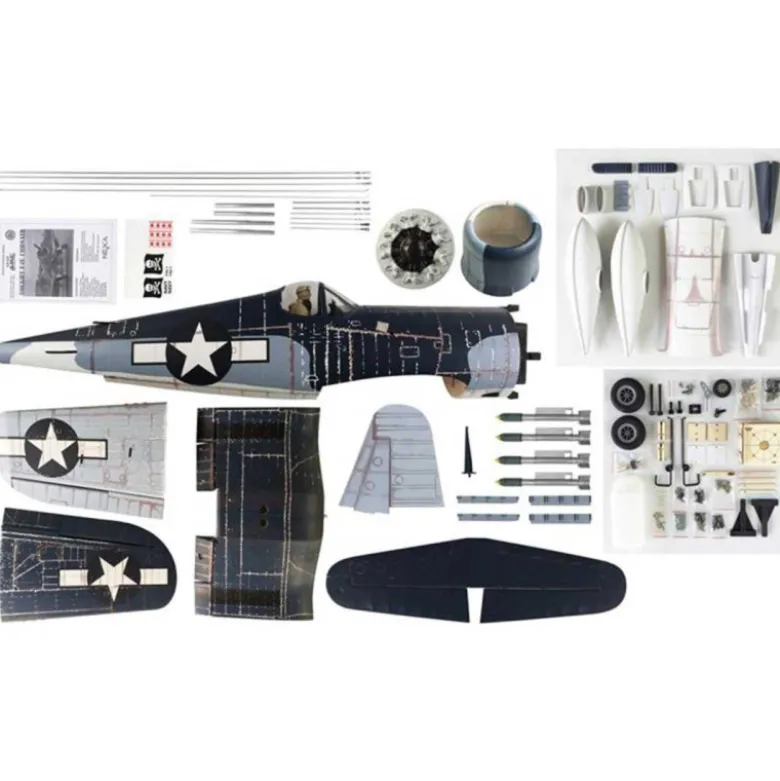 Avion VQ Models Corsair F4U camouflage / 1810mm ARF Warbird