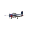 Avion VQ Model T-28 Trojan 120 size EP-GP (1,77m envergure) Rouge-Blanc