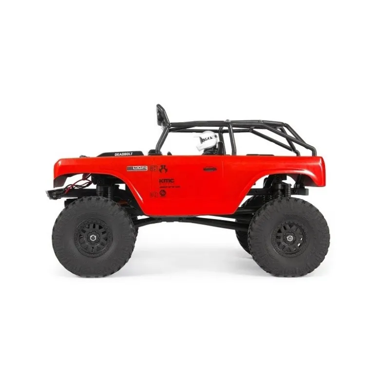 Axial SCX24 Deadbolt 1/24th Scale 4WD RTR rouge