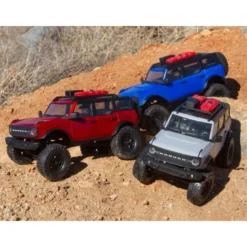 AXIAL SCX24 2021 Ford Bronco 4WD Truck RTR 1/24 Bleu