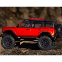 AXIAL SCX24 2021 Ford Bronco 4WD Truck RTR 1/24 Rouge
