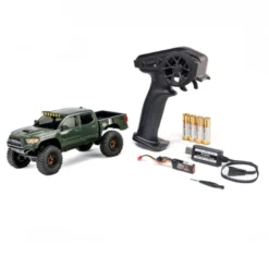 Axial 1/30 SCX30 Toyota Tacoma TRD Pro Extreme Off-Road 4X4 RTR Brushed Rock Crawler (Battery & Charger Included), Green