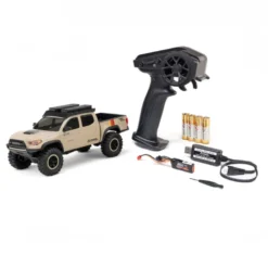 Axial 1/30 SCX30 Toyota Tacoma TRD Pro Extreme Off-Road 4X4 RTR Brushed Rock Crawler (Battery & Charger Included), sable