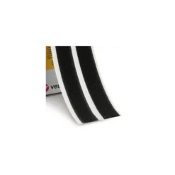 Bandes Velcro noire autocollant 20 x 500mm