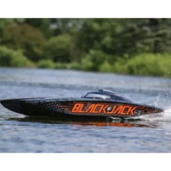 Bateau Blackjack 42 BL Noir/Orange RTR PROBOAT