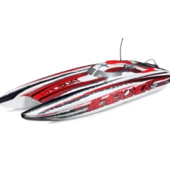 Bateau Blackjack 42 BL Rouge/Blanc RTR PROBOAT