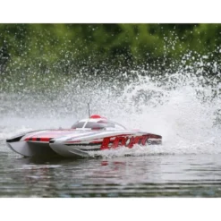 Bateau Blackjack 42 BL Rouge/Blanc RTR PROBOAT