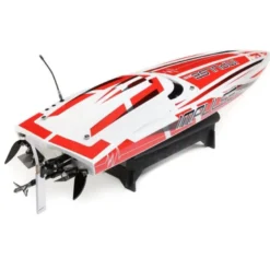 Bateau Impulse 32 BL Blanc/Rouge RTR PROBOAT