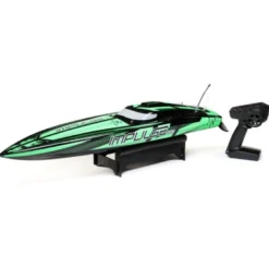 Bateau Impulse 32 BL Noir/Vert RTR PROBOAT