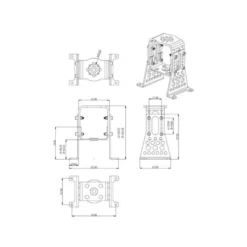 Bati moteur métal pour moteur Hacker A40/A50