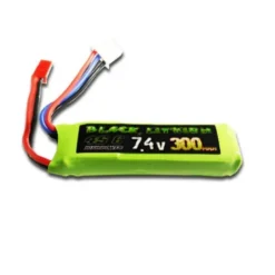 Batterie Black Lithium 2S 7.4V 350mAh 45C prise jst-bec - A2PRO