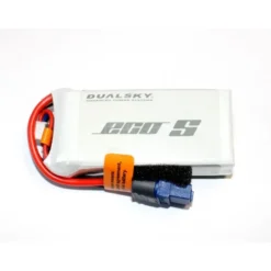 Batterie Dualsky ECO S, lipo 3S 11.1V 1300mAh 25C prise XT60