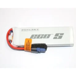 Batterie Dualsky, lipo 2S 7.4V 2200mAh 25C prise XT60