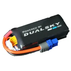 Batterie Dualsky Ultra120, lipo 2S 7,4V 900mAh 120C prise XT60