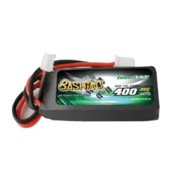 Batterie Gens Ace Bashing-series, Lipo 2S 7.4V 400mAh 35C prise JST-PHR