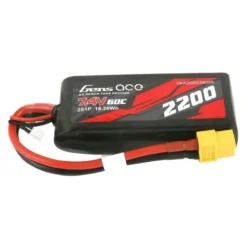 Batterie Gens Ace lipo 2S 7.4V 2200mAh 60C prise XT60