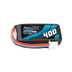 Batterie Gens Ace lipo 2S 7.4V 400mAh 60C prise jst (OMP hobby M1)