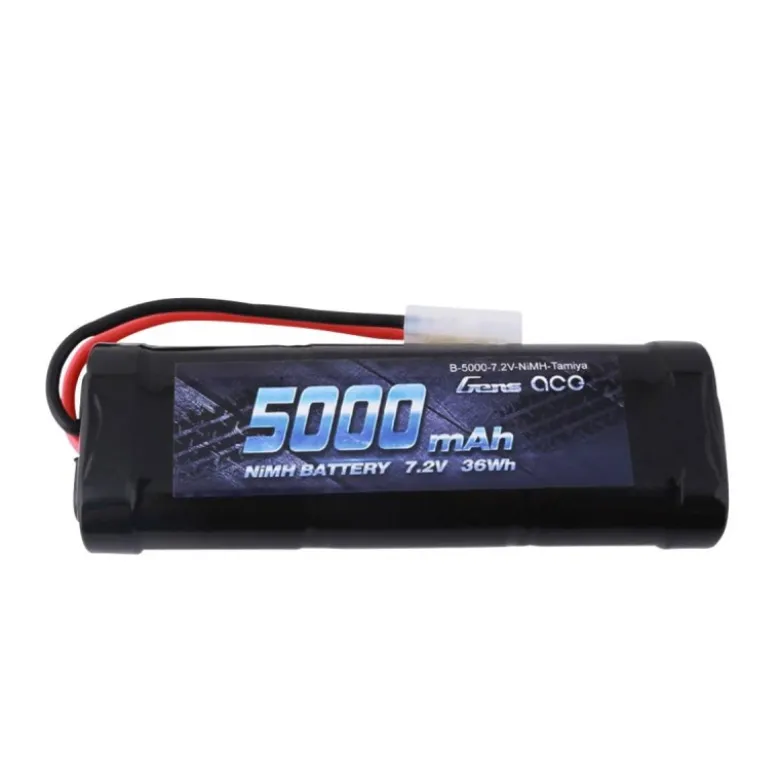 Batterie Gens Ace NiMh 7.2V 5000mAh Prise Tamiya