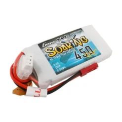 Batterie Gens Ace Soaring lipo 2S 7.4V 450mAh 30C prise JST