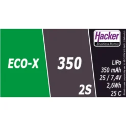 Batterie Hacker ECO-X 350-2S