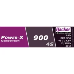 Batterie Hacker Power-X 900-4S Competition