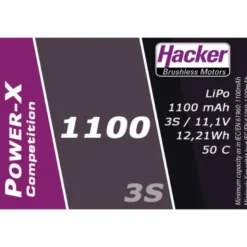 Batterie Hacker Power-X 1100-4S Competition