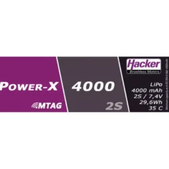 Batterie Hacker Power-X 4000-2S MTAG