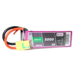 Batterie Lipo Hacker TopFuel Eco-X MTAG 2S 7.4V 5000mAh 20C Prise XT90S