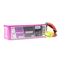 Batterie Lipo Hacker TopFuel Power-X MTAG 4S 14.8V 5000mAh 35C Prise XT90S