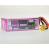 Batterie Lipo Hacker TopFuel Eco-X MTAG 6S 22.2V 5000mAh 20C Prise XT90S