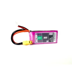 Batterie Lipo Hacker TopFuel Eco-X 2S 7.4V 900mAh 25C Prise XT60
