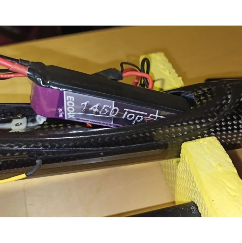 Batterie Lipo Hacker TopFuel Eco-X SLIM MTAG, lipo 3S 11.1V 1450mAh 20C prise XT60