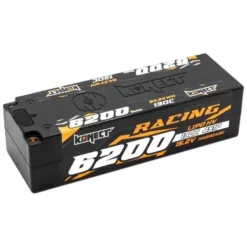 Batterie LiPo HV 4S 15.2V 6200mah 130C LOW PROFIL KONECT