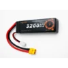Batterie Lipo MaxPro 3S 11.1V 3200mAh 25C prise XT60