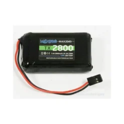 Batterie Lipo 2S 2800mAh pour Tx Futaba