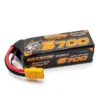 Batterie LiPo soft case 4S 14.8V 6700mah 60C Konect XT90