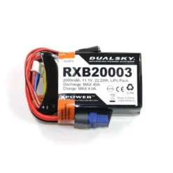 Batterie Lipo 2S 7.4V 2700mAh 20C RX Dualsky prise XT60