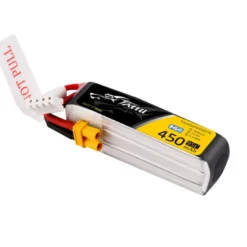 Batterie Lipo Tattu 450mAh 95C 3S1P 11.4V HV Prise XT30U-F Format Long