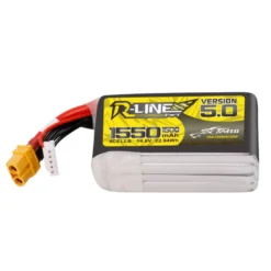 Batterie Lipo Tattu R-Line Version 5.0 850mAh 14.8V 4S 150C avec prise XT30U-F