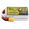 Batterie Lipo Tattu R-Line Version 5.0 1300mAh 14.8V 150C 4S avec prise XT60