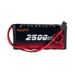 Batterie NiMh Tx 9,6V 2500mAh format plat AA MaxPro