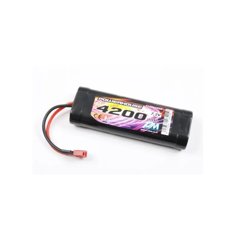Batterie NiMh 7.2V 4200mAh Deans T2M