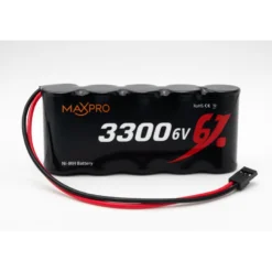 Batterie NiMh 6,0V 3300mAh plat FLASH RC