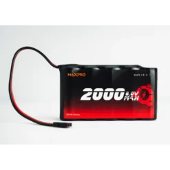 Batterie NiMh 6,0V 2000mAh plat MaxPro