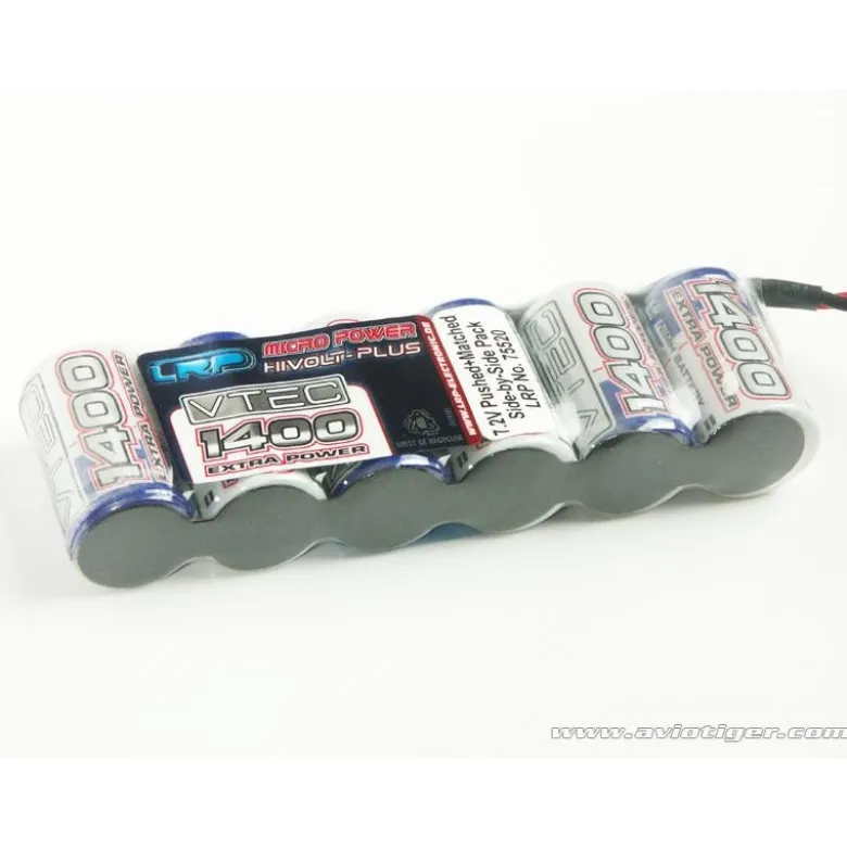 Batterie PACK VTEC 7.2V PUSH 1400MAH PLAT