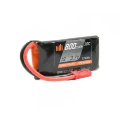Batterie Smart Lipo 1S 3.7V 800mAh 30C JST Spektrum