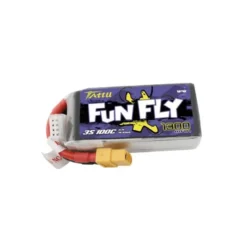 Batterie Tattu lipo Funfly Series 3S 11.1V 1300mAh 100C prise xt60