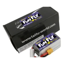 Batterie Tattu lipo Funfly Series 6S 22.2V 1300mAh 100C prise xt60