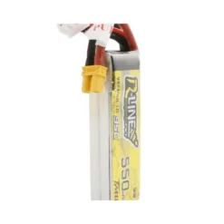 Batterie Tattu lipo R-line 2S 7.4V 550mAh 95C prise xt30
