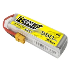 Batterie Tattu lipo R-line 3S 11.1V 550mAh 95C prise xt30